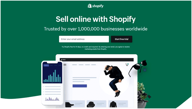 sell online with shopify