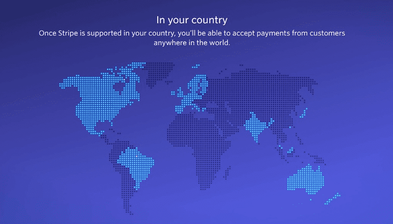 stripe supports in you country