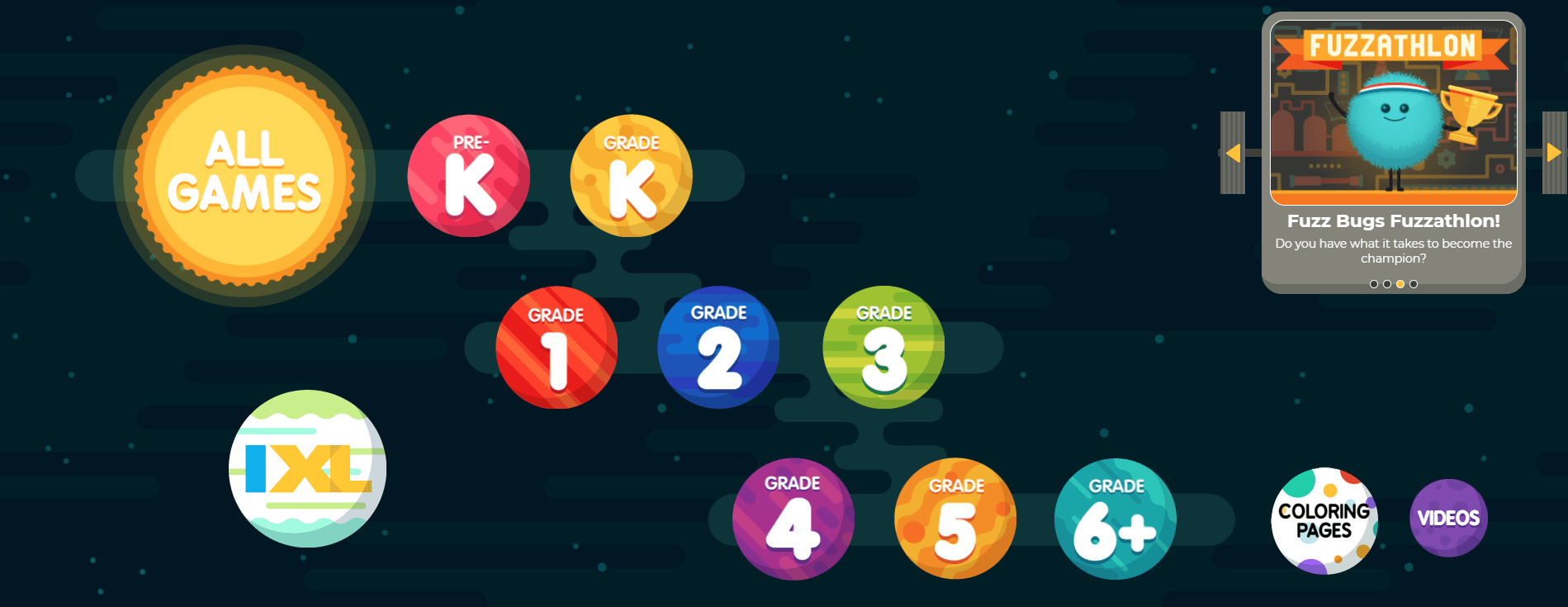 ABCya math learning sites for kids