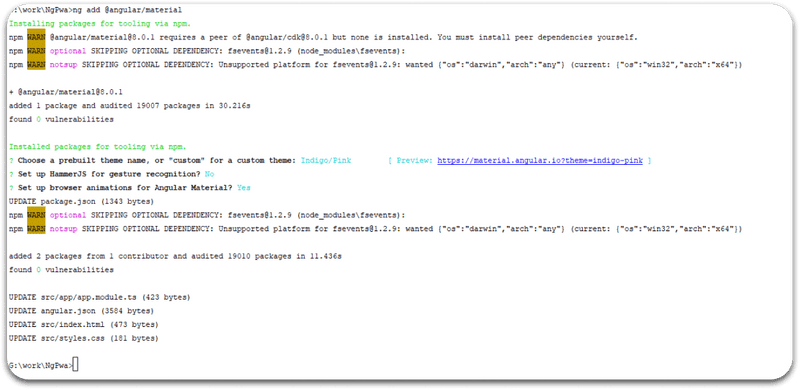 terminal process